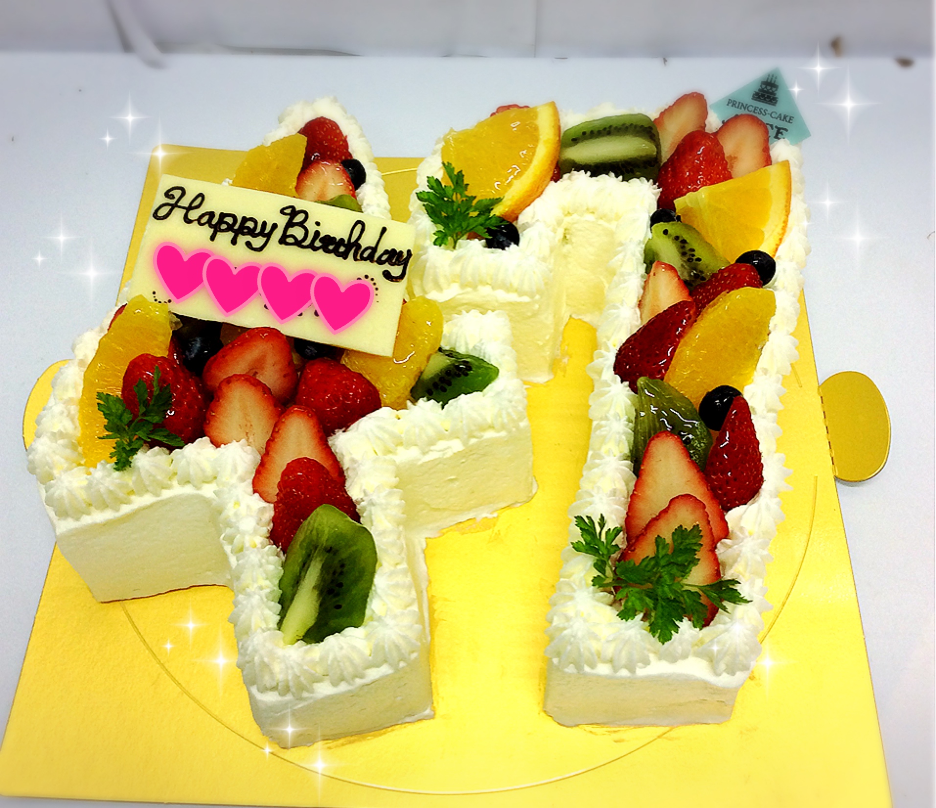 数字のケーキ 大阪でオーダーケーキなら大阪ミナミ なんば 心斎橋の宅配ケーキ プリンセスケーキアリス